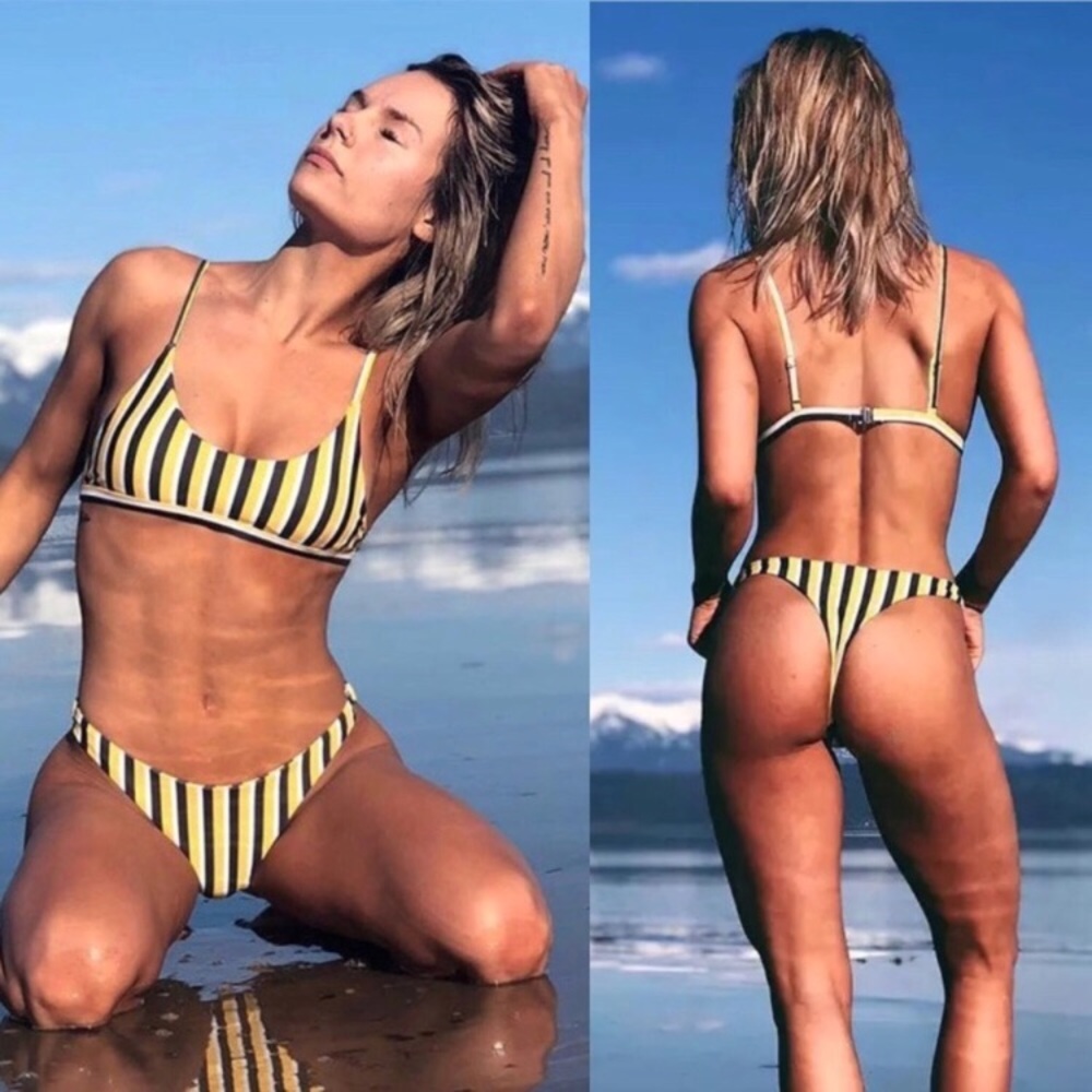 Striped Bikini - Picture 4 of 4